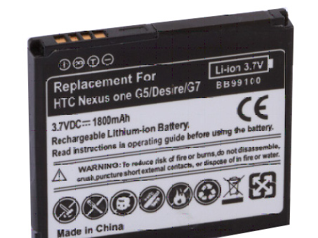 Oem Replacement mobile phone battery HTC  for Google Nexus One G5 