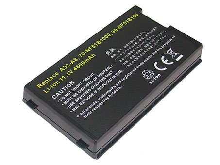 Oem Replacement laptop battery ASUS  for F80L 