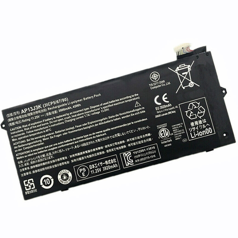 Oem Replacement laptop battery acer  for KT.00303.001 