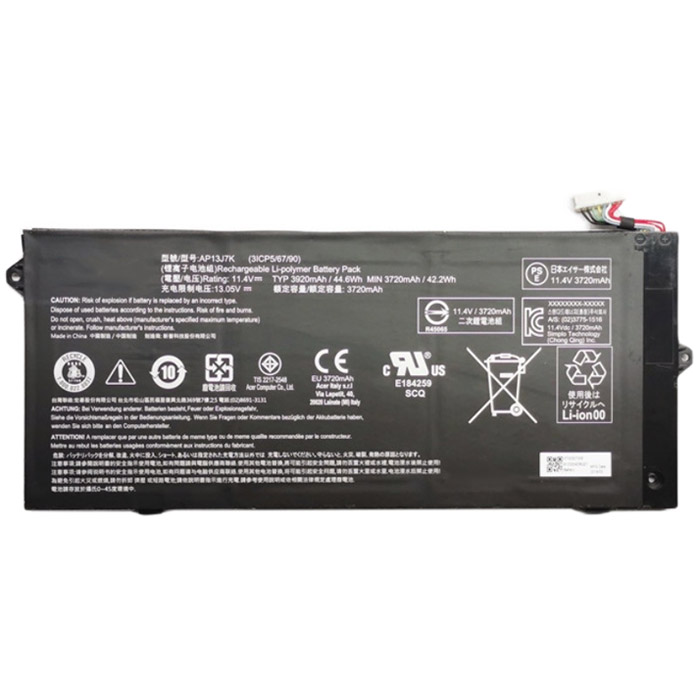 Oem Replacement laptop battery acer  for KT.00307.006 
