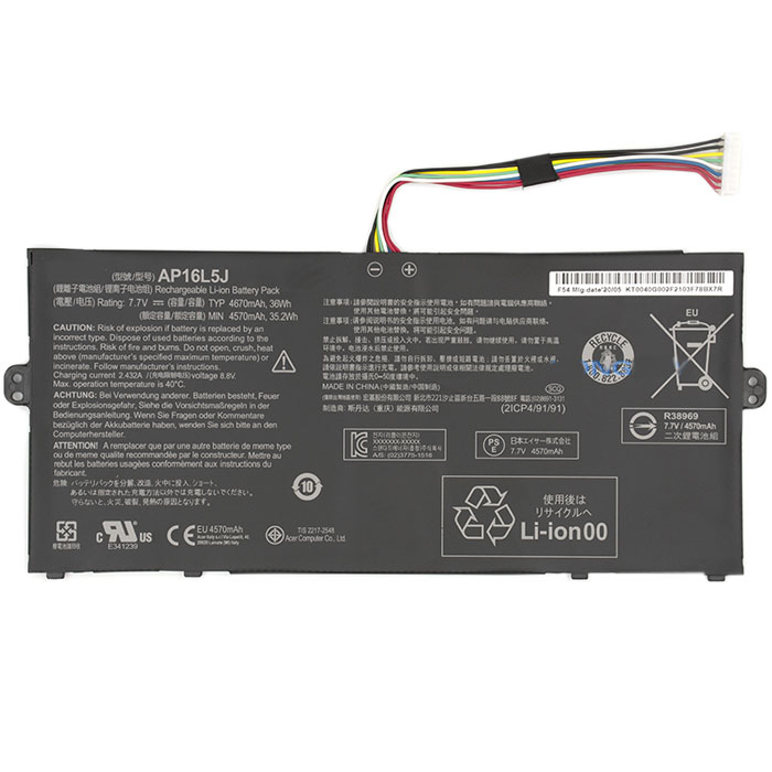 Oem Replacement laptop battery acer  for 2ICP4/91/91 