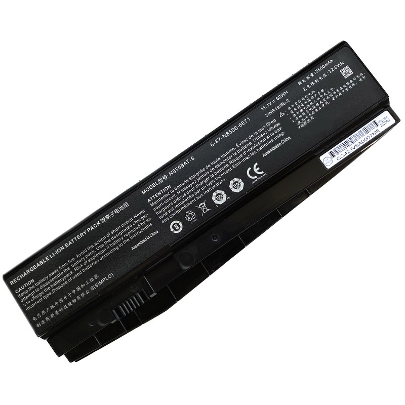 Oem Replacement laptop battery HASEE  for Z7M-KP5SC 