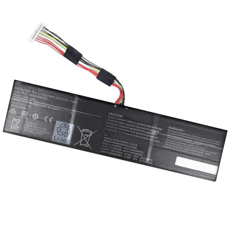 Oem Replacement laptop battery for GIGABYTE Aorus-GAGJ40 Oem Replacement laptop battery GIGABYTE for Aorus-GAGJ40