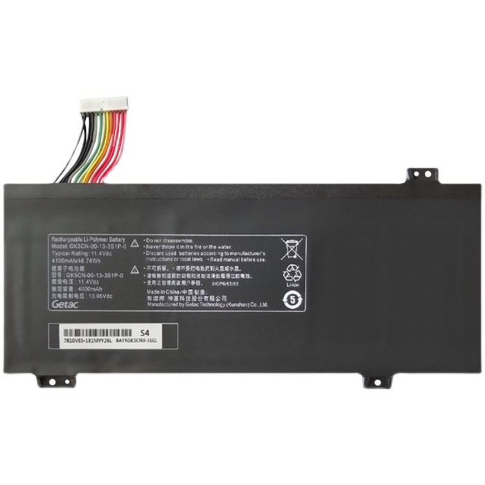 Oem Replacement laptop battery Getac  for GK5CN-00-13-4S1P-0 