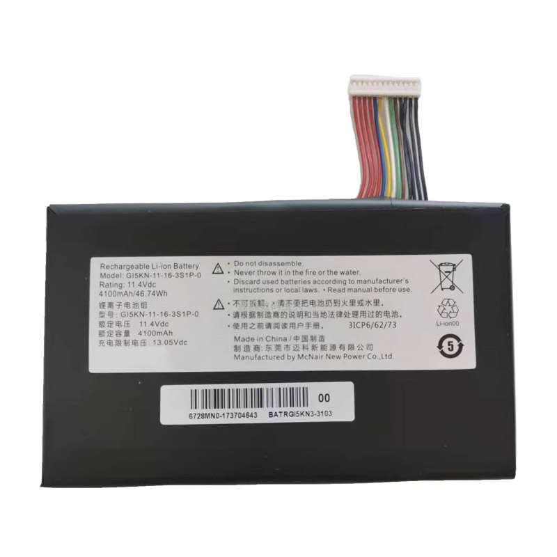 Oem Replacement laptop battery HASEE  for T50ti 