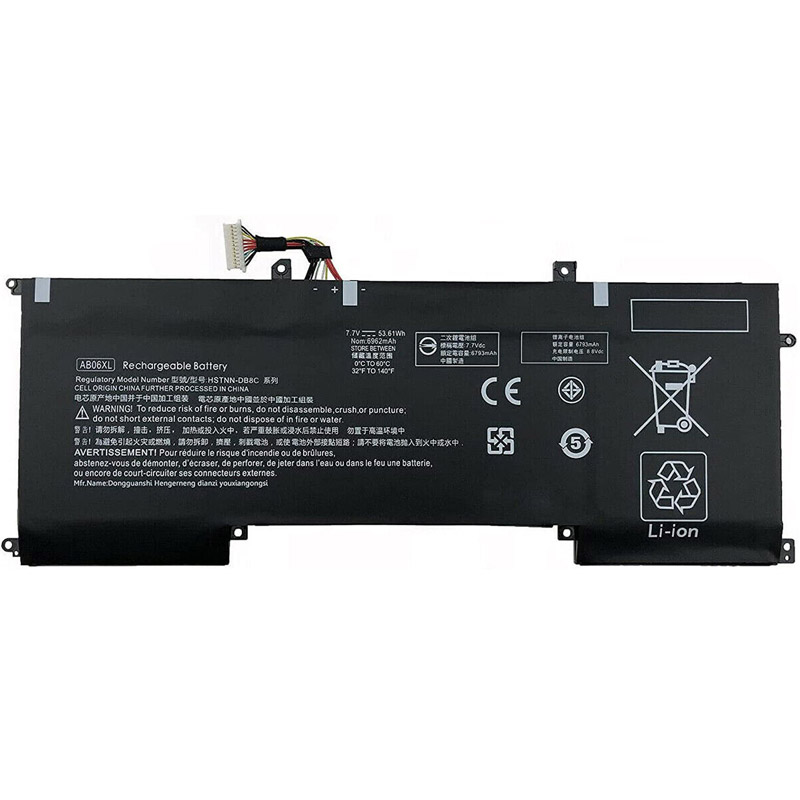 Oem Replacement laptop battery hp  for AB06XL 