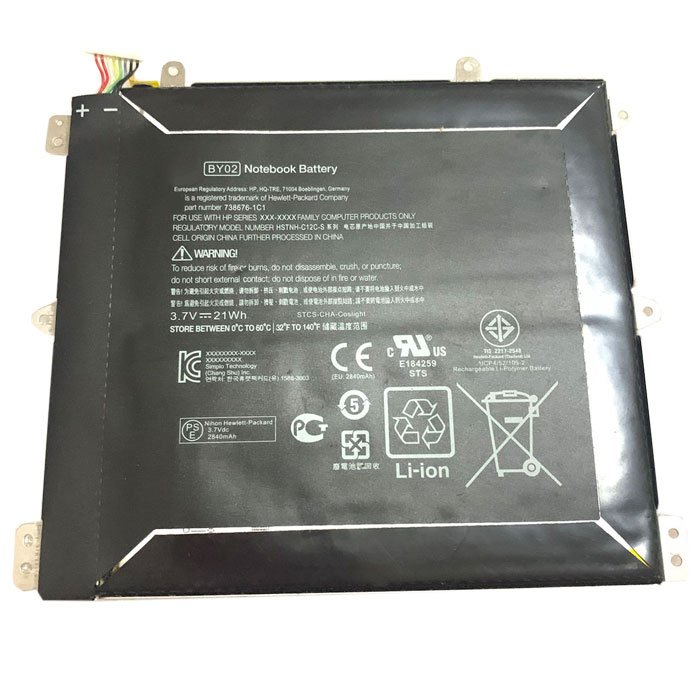 Oem Replacement laptop battery hp  for BY02 