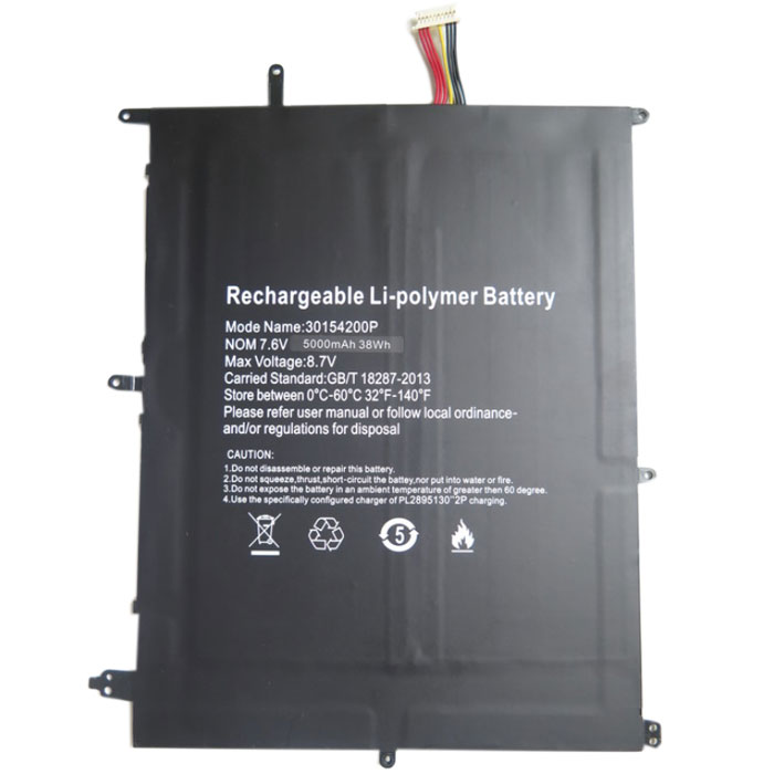 Oem Replacement laptop battery for Jumper 30154200P Oem Replacement laptop battery Jumper for 30154200P