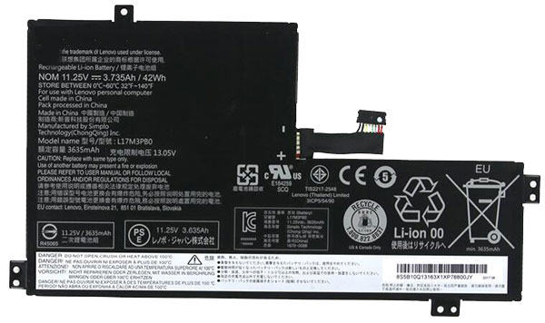 Oem Replacement laptop battery for lenovo L17L3PB0 Oem Replacement laptop battery lenovo for L17L3PB0