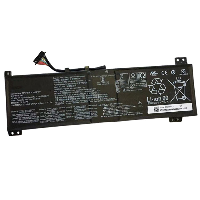 Oem Replacement laptop battery lenovo  for L20C4PC0 