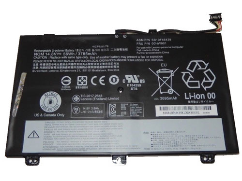 Oem Replacement laptop battery for LENOVO 00HW001 Oem Replacement laptop battery LENOVO for 00HW001