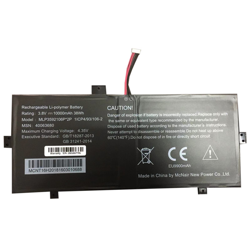 Oem Replacement laptop battery Medion  for MLP3592106P 