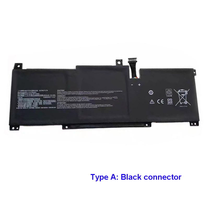 Oem Replacement laptop battery MSI  for A10RAS 
